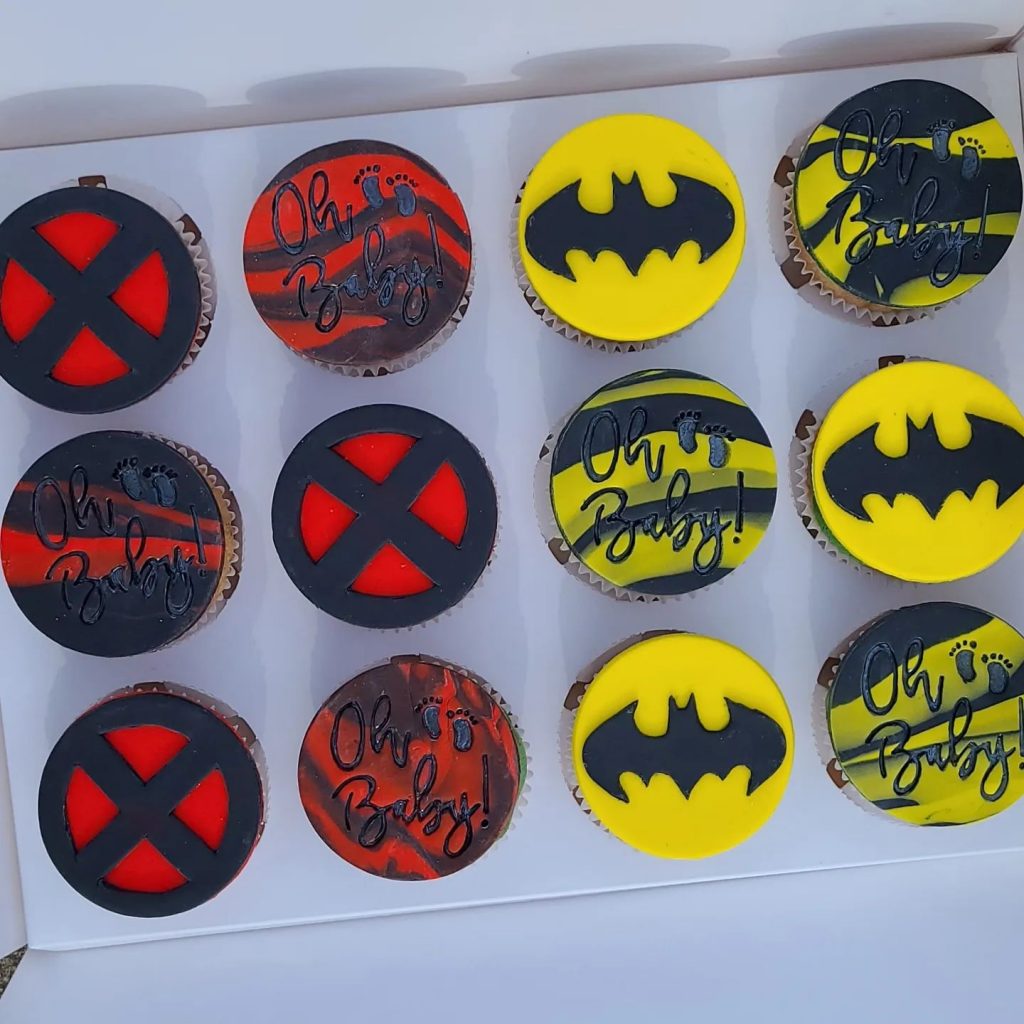 X men cupcakes