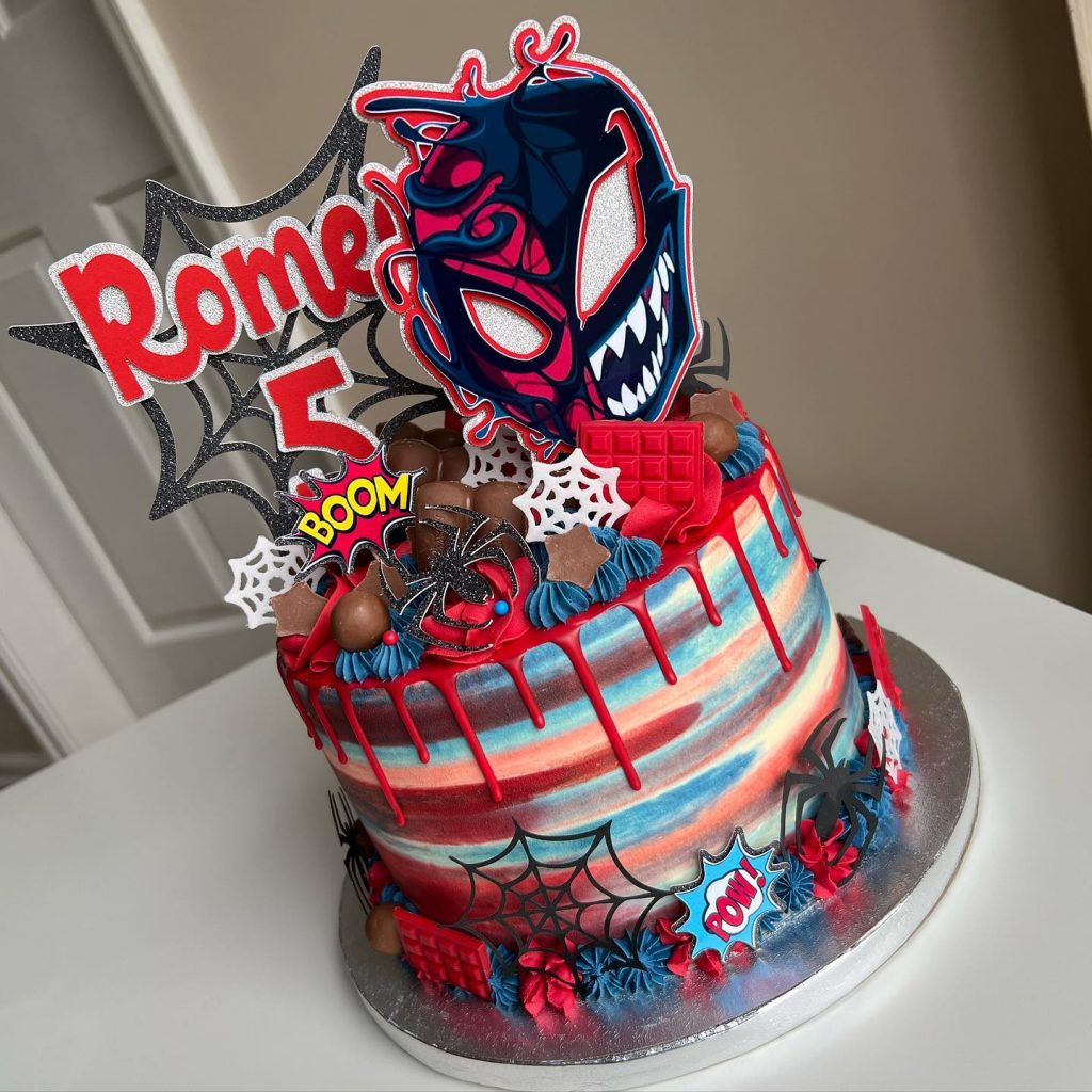 venom birthday cakes