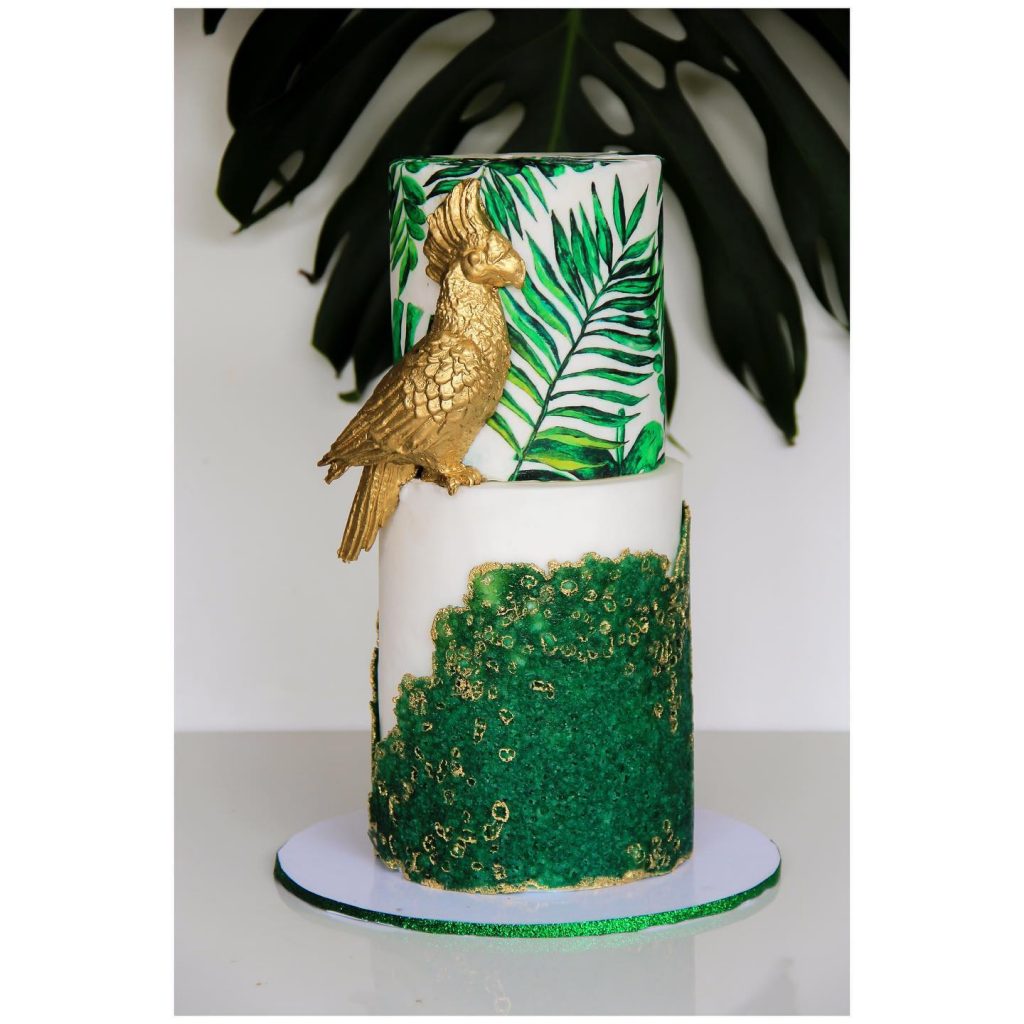 Artistic Parrot Cakes