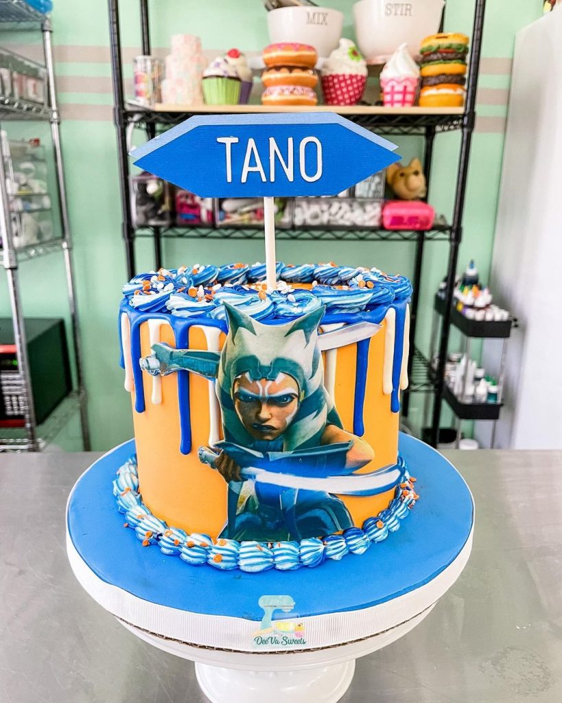 Ashoka Tano Cake Topper