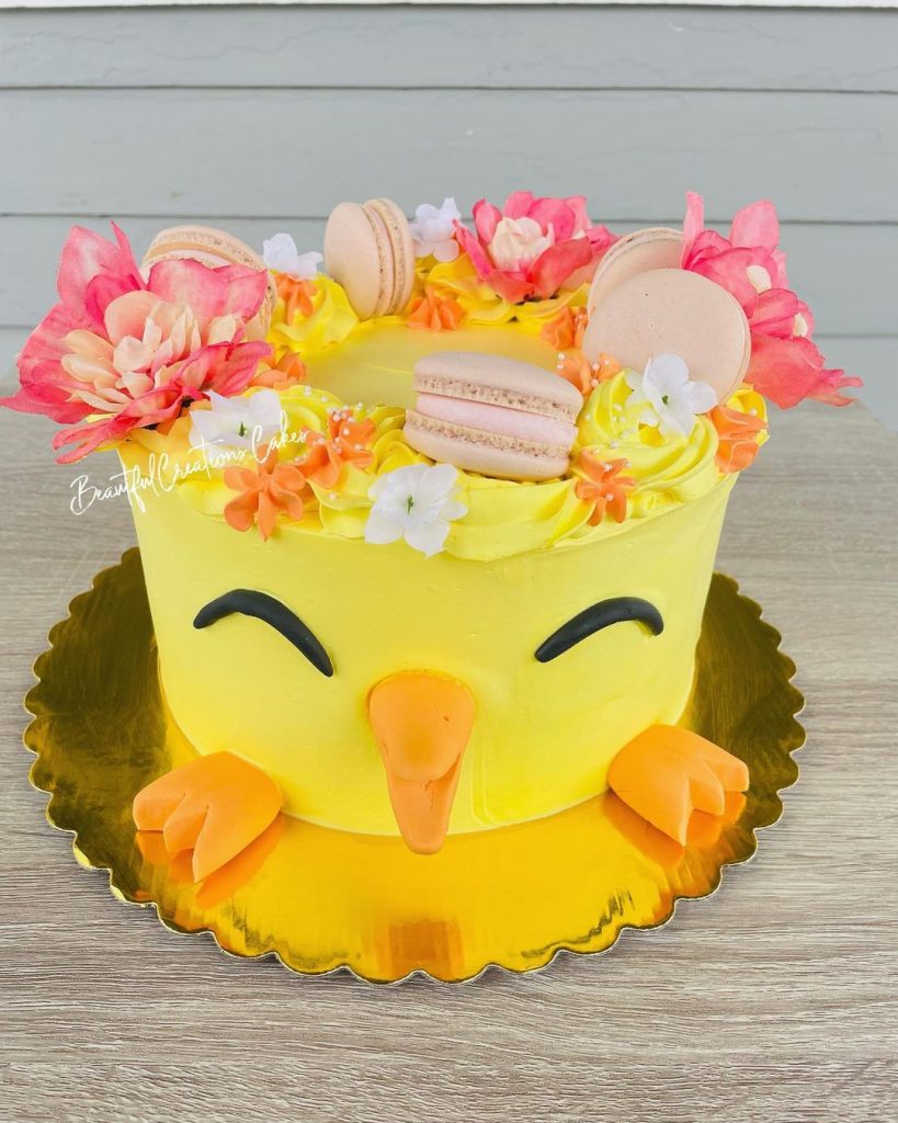 Chick Theme Cakes