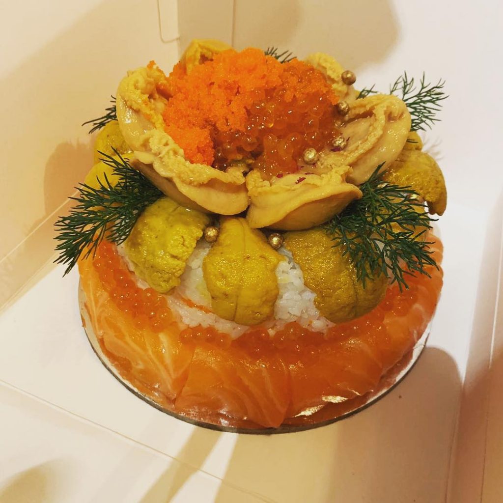 Cute Sea Urchin Cake Designs