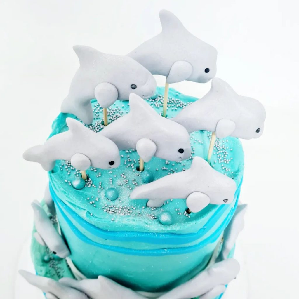 Dolphin Cake Toppers