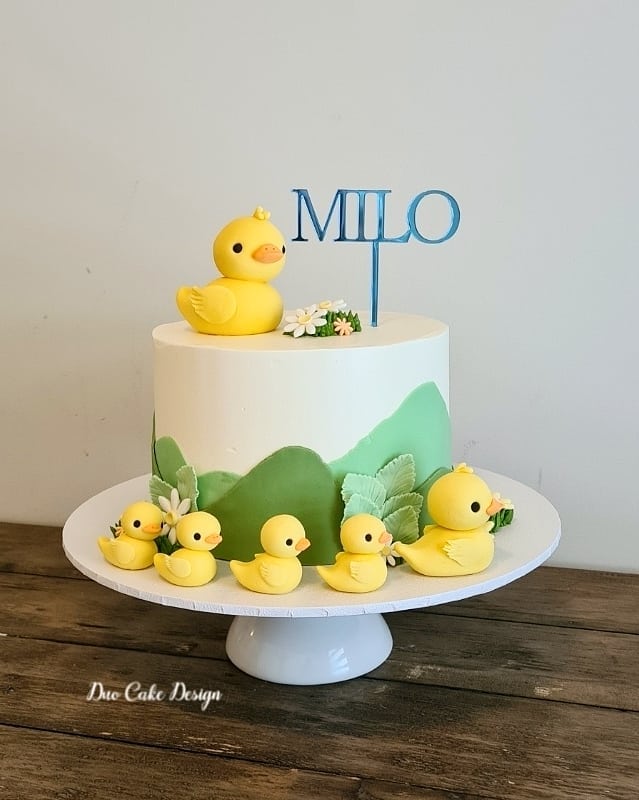 Duckling Cake Decoration Ideas