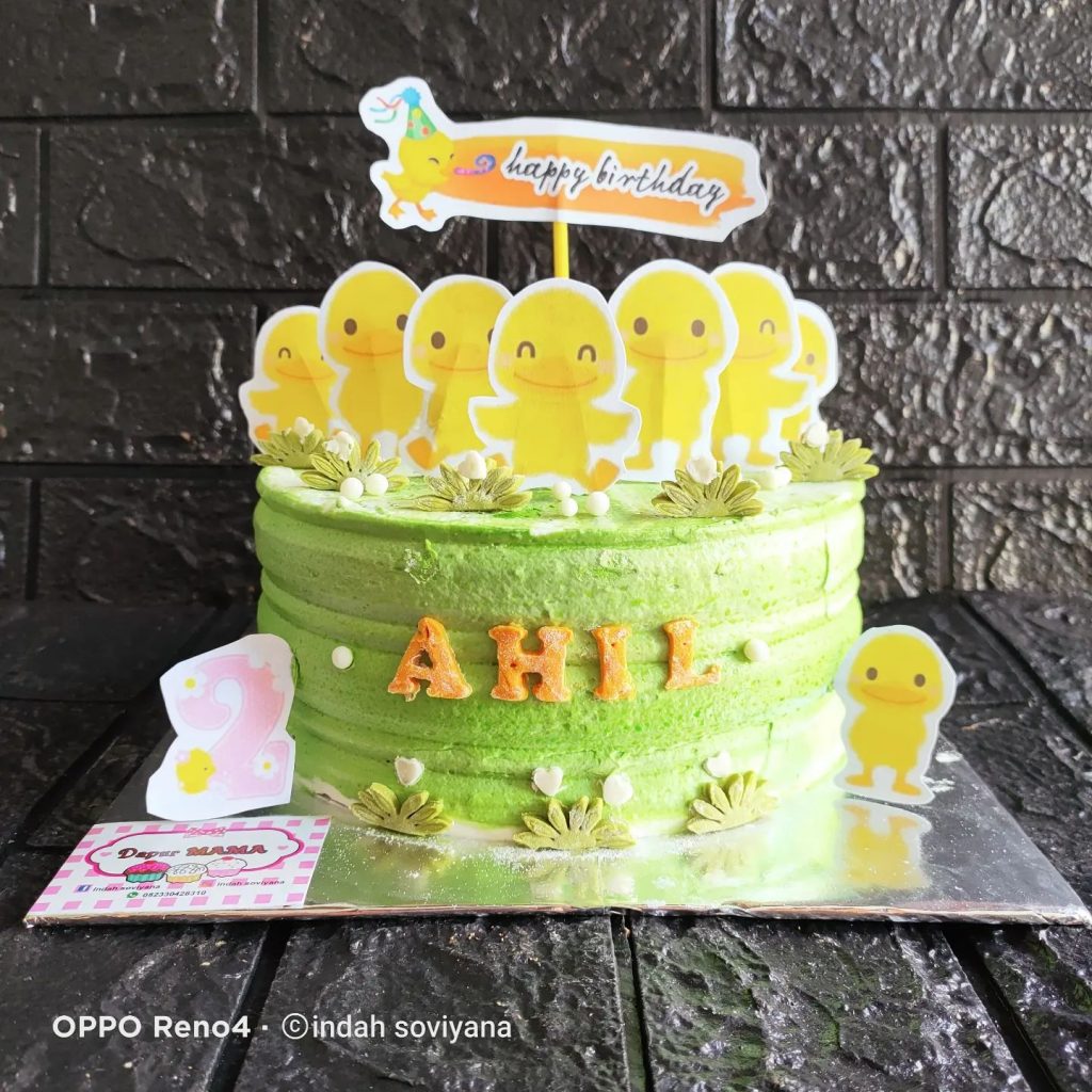 Duckling Theme Cakes