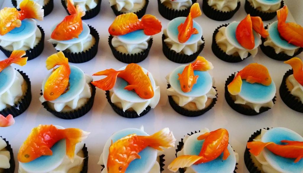 Goldfish Cupcakes