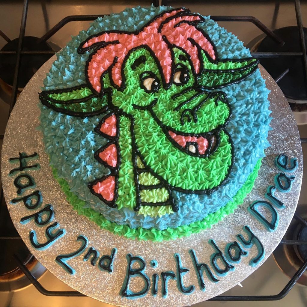 Petes Dragon Birthday Cake