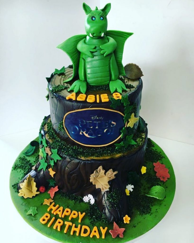 Petes Dragon Theme Cakes