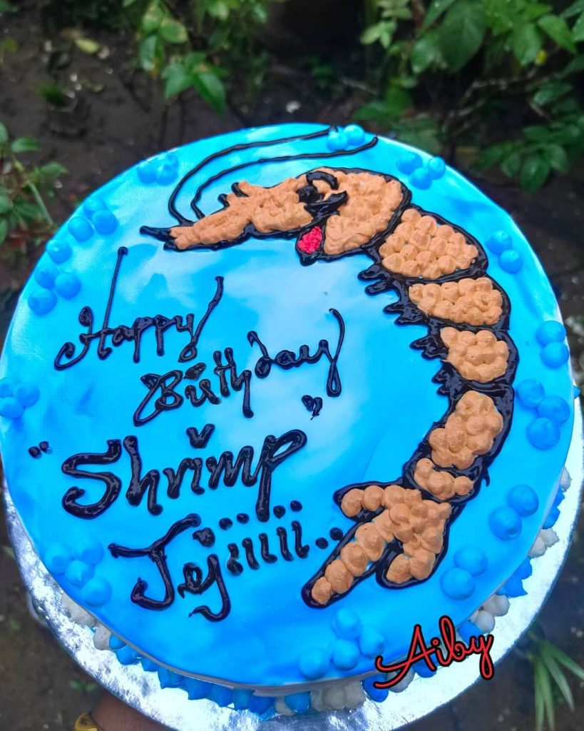 Shrimp Theme Cakes 2