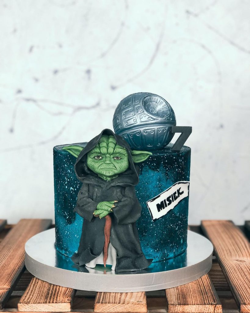 Star Wars Yoda Cakes
