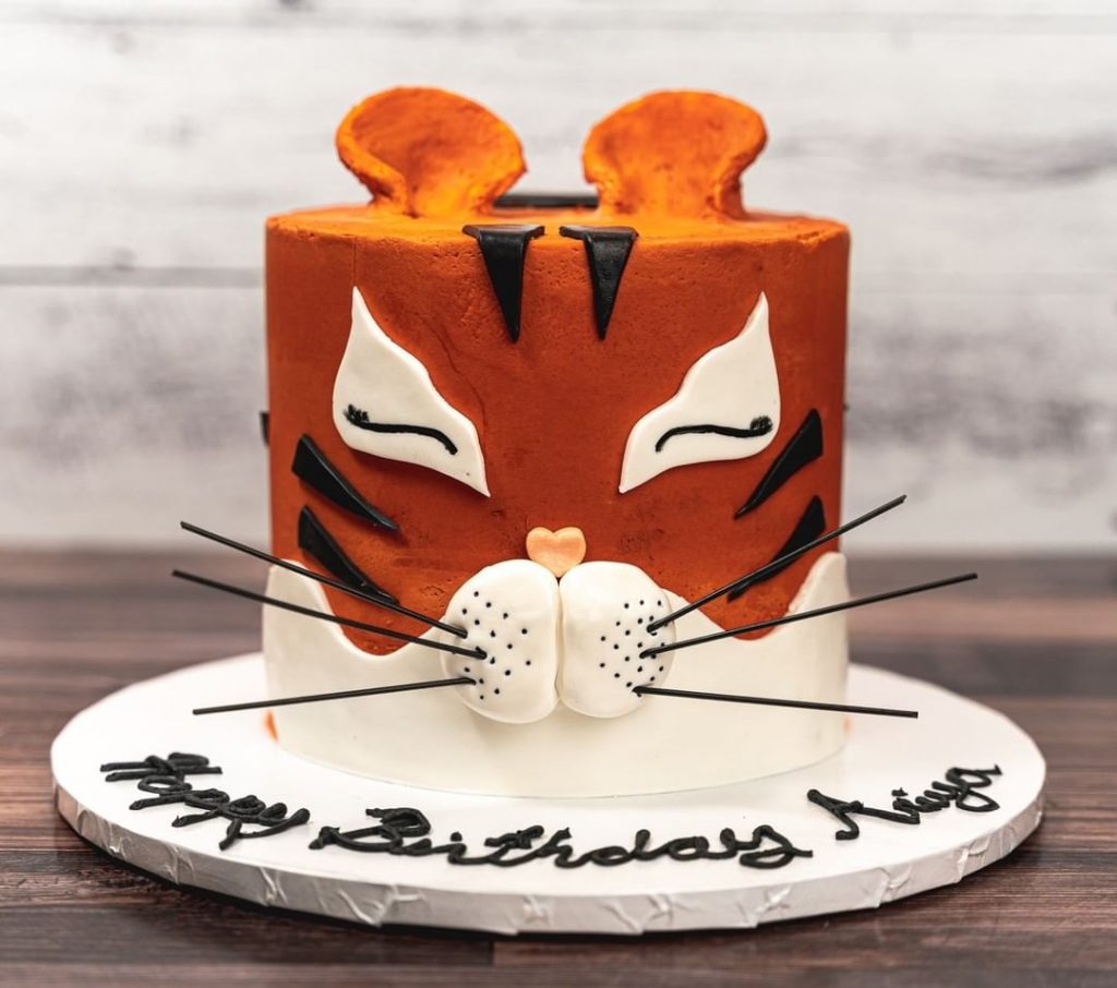 Tiger birthday cakes 2