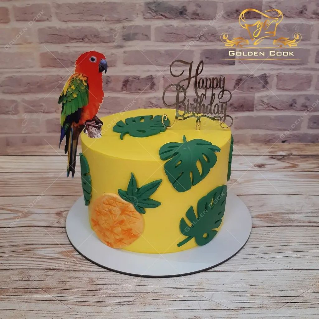 easy Parrot Cakes 2