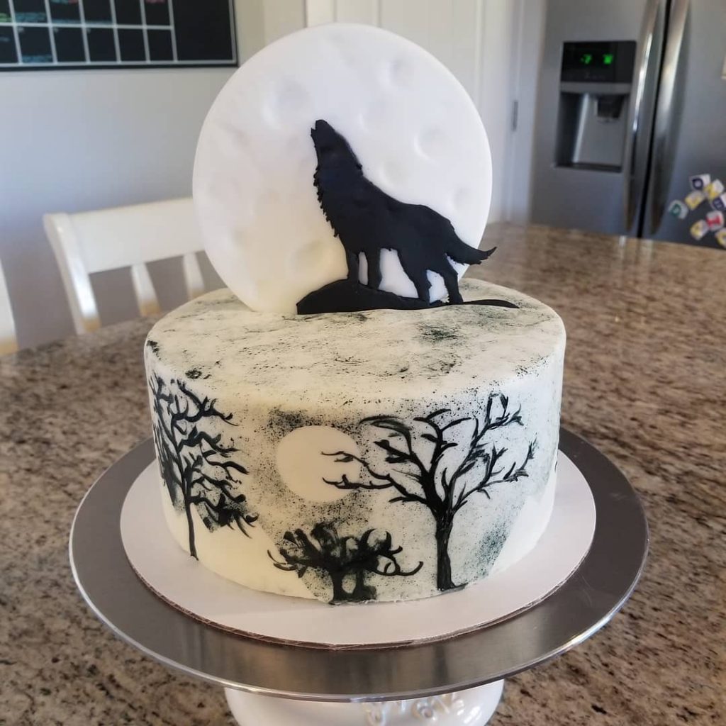 easy wolf cakes