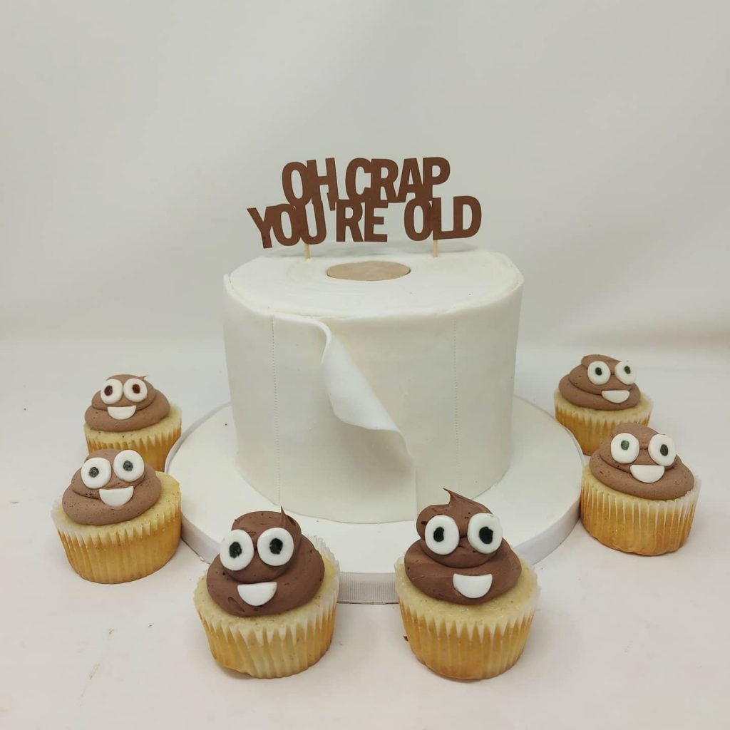 poop cupcakes