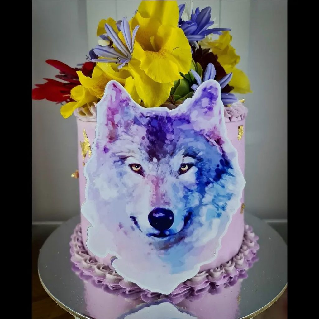realistic wolf cakes 2
