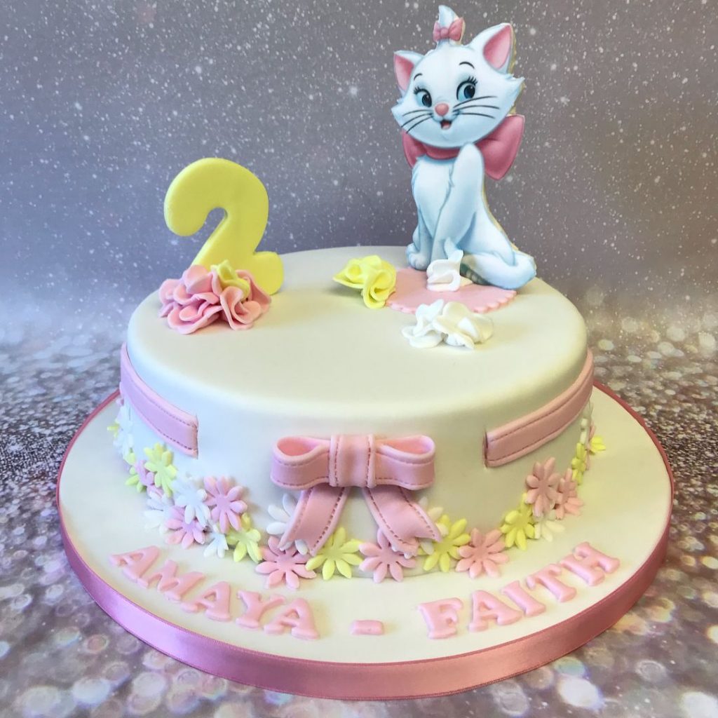 Disney Marie Birthday Cake
