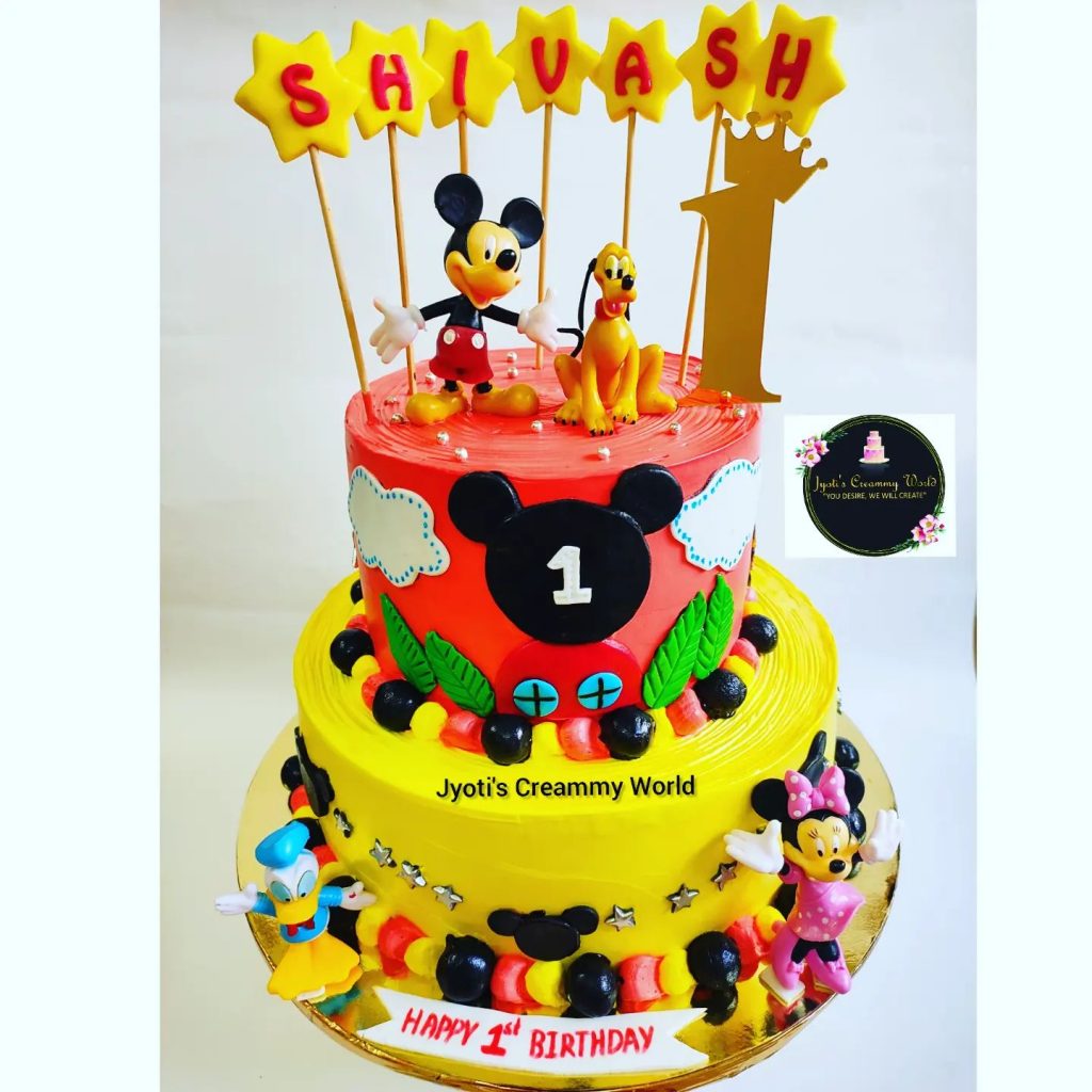 Disneys Pluto Cake Design for Birthday