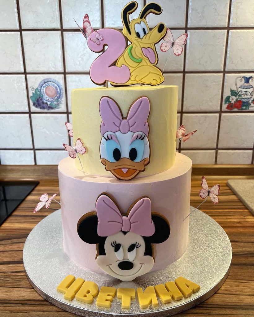 Disneys Pluto Cake Design for Girl 2