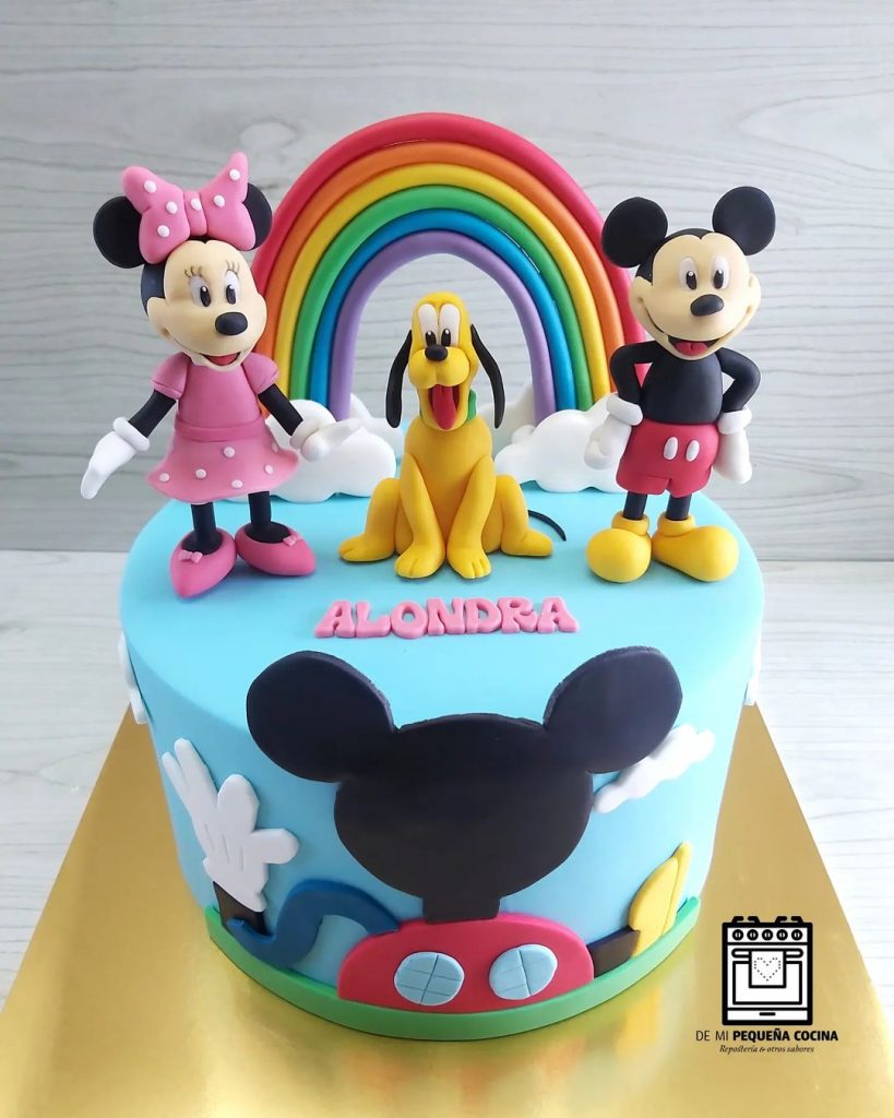Disneys Pluto Cake Design for Girl