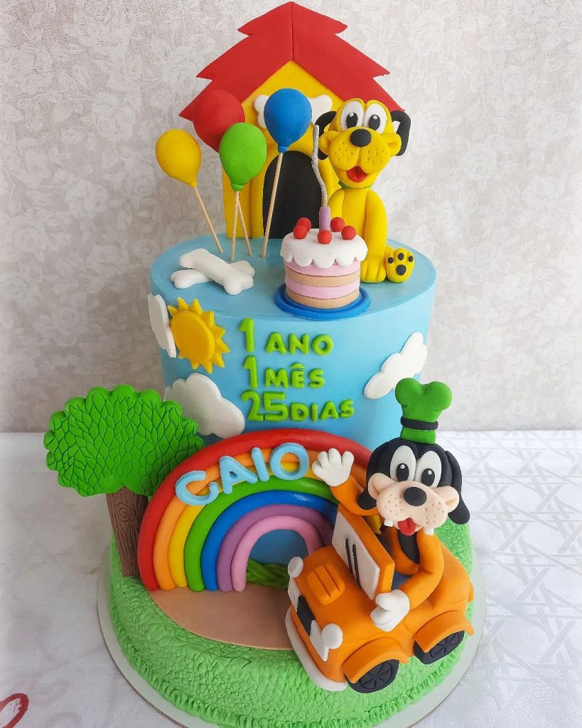 Disneys Pluto Cake Topper