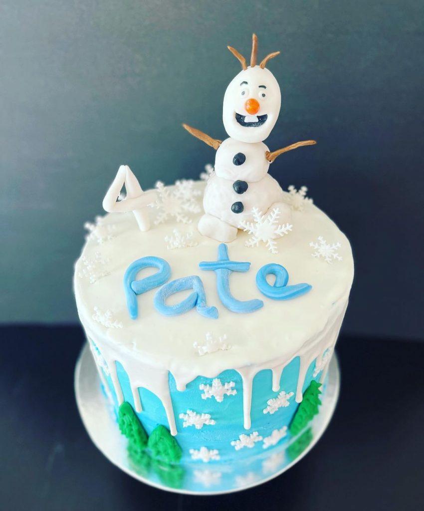 Frozen Olaf Cake Design 2