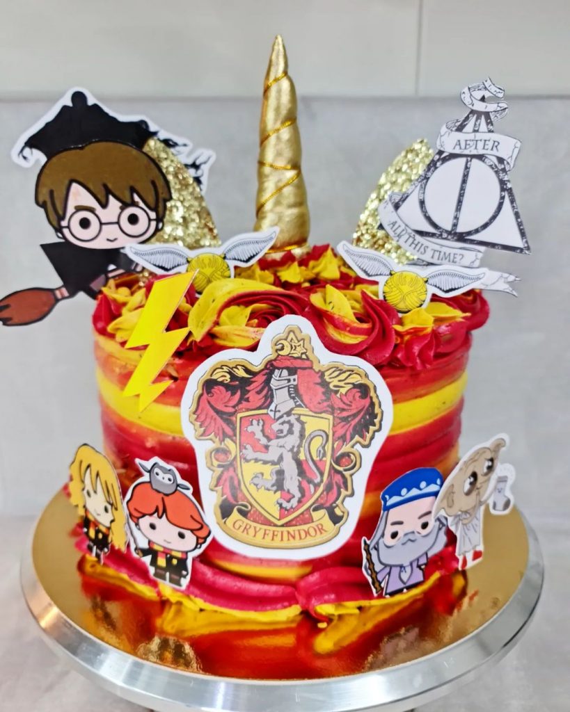 Gryffindor Harry Potter Cake Topper 2