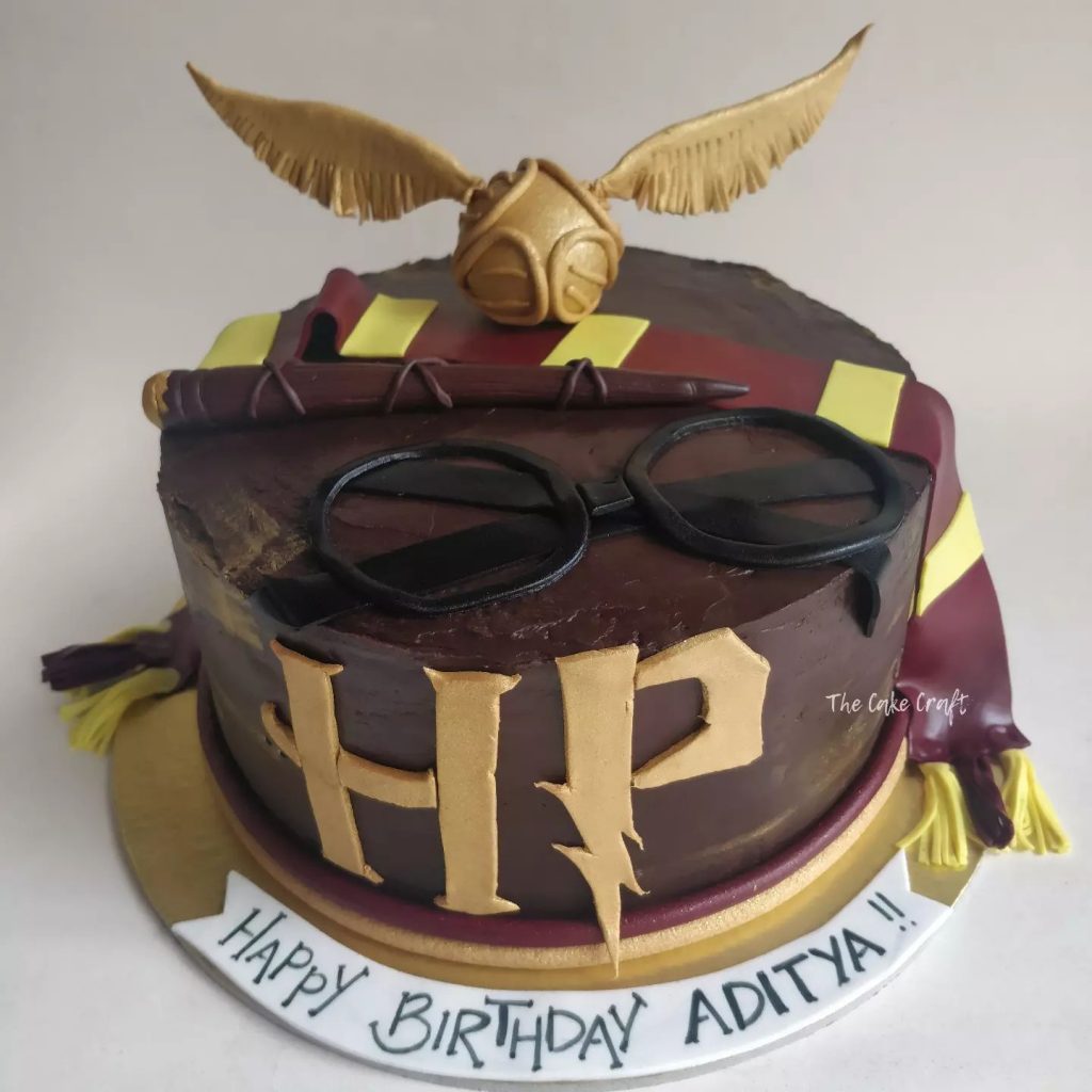 Harry Potter Birthday Cake Design 2 1