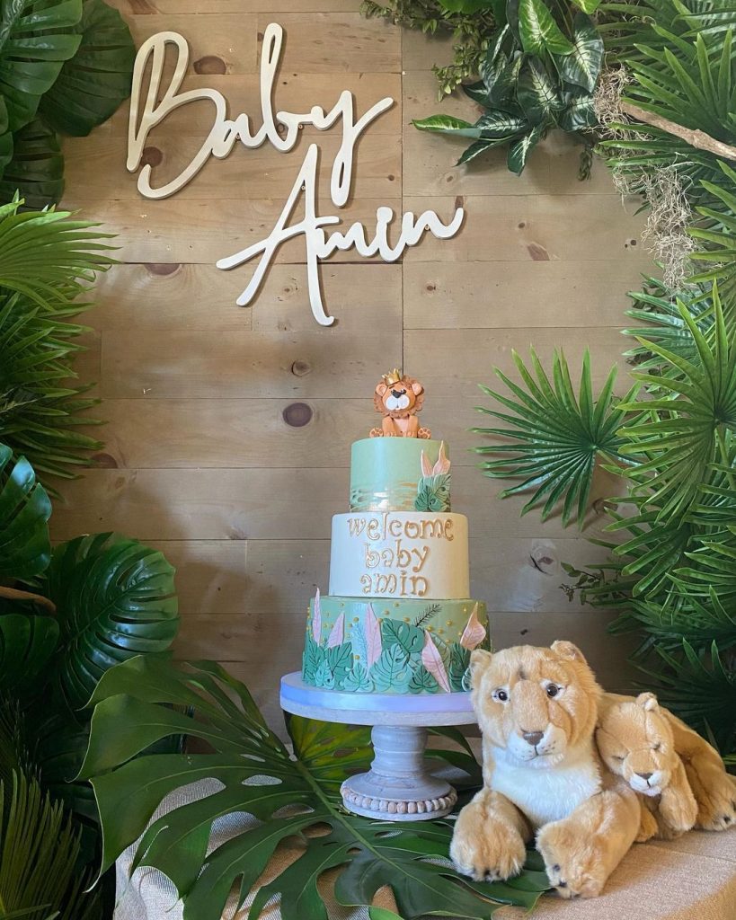 Lion Cake for 1st Birthday
