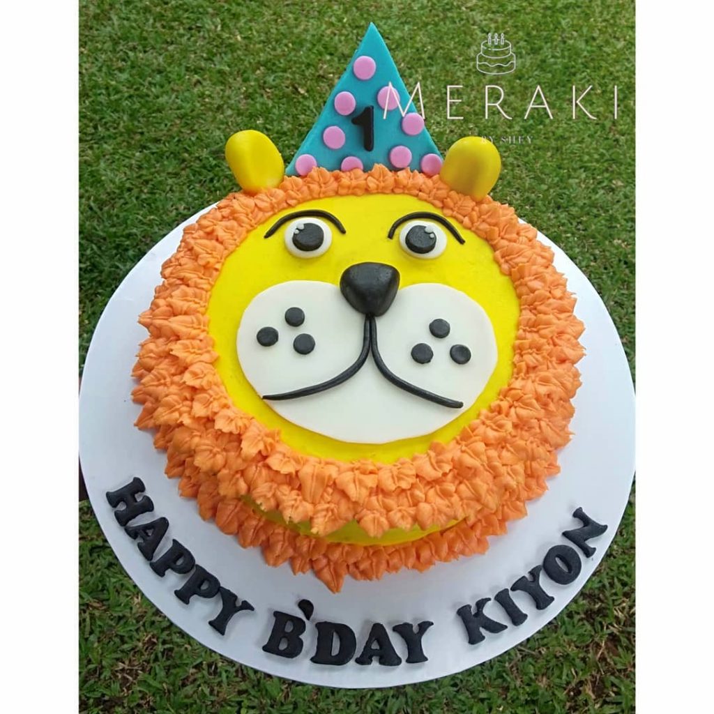 Lion Cub Birthday Cake