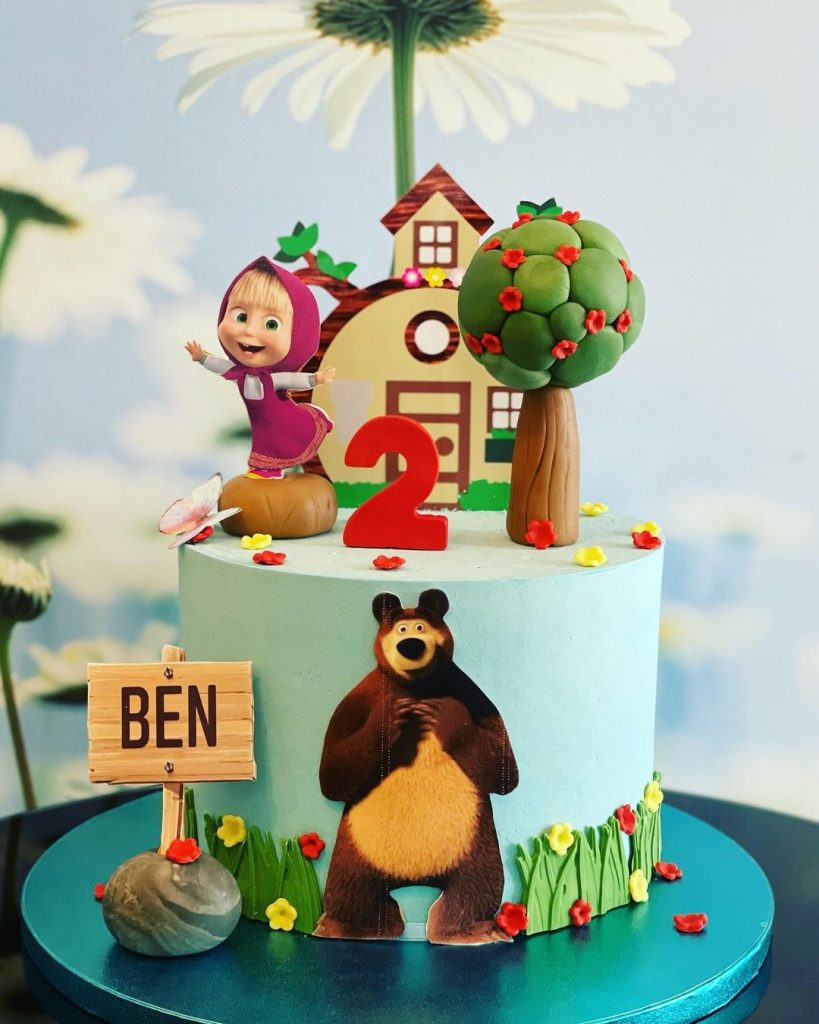 Masha and the Bear Cake Decoration Ideas
