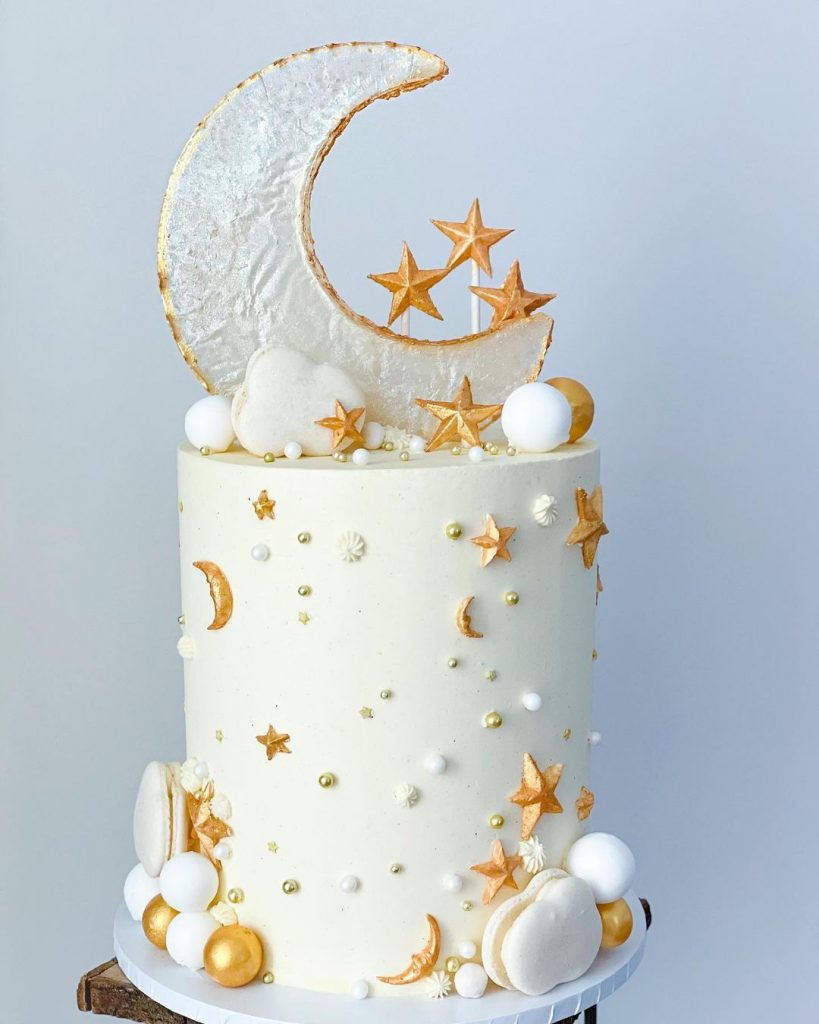 Moon Star Cake Design