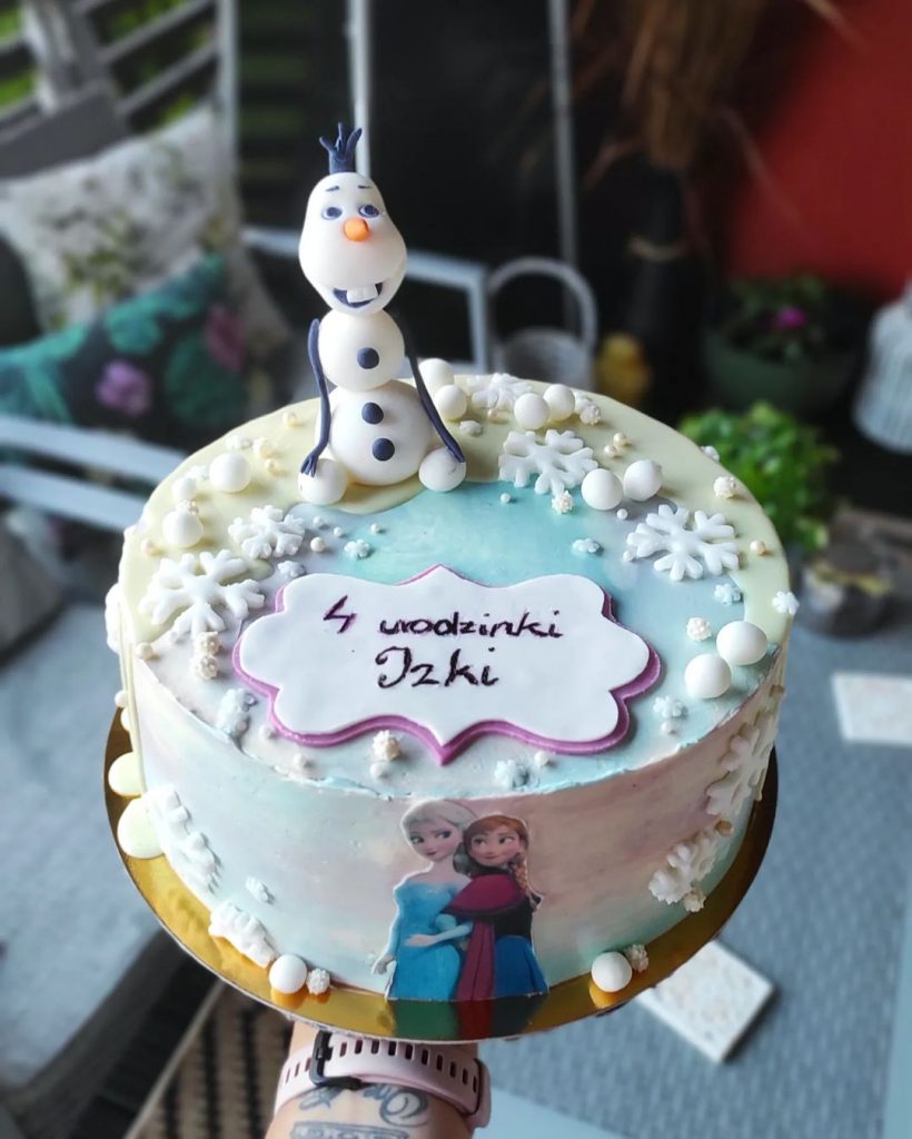 Olaf Cake Decoration Ideas 2
