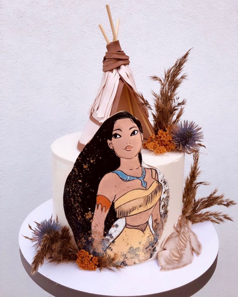 Pocahontas Cake Ideas 2