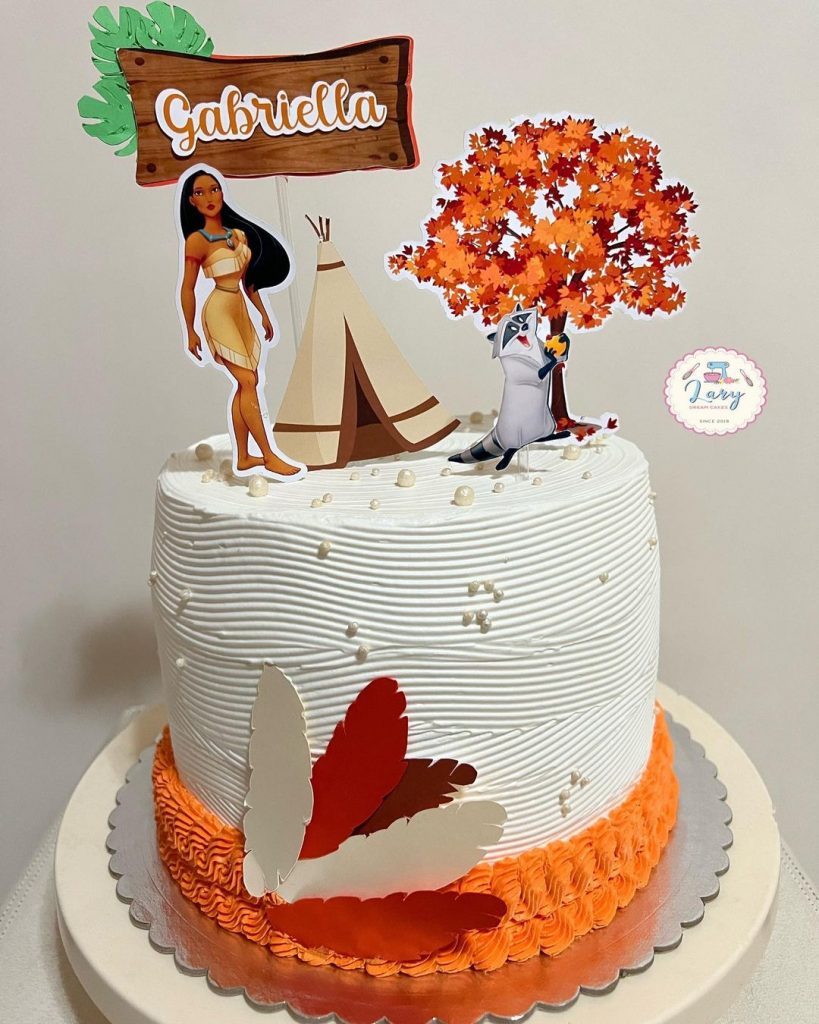 Pocahontas Theme Cakes 2