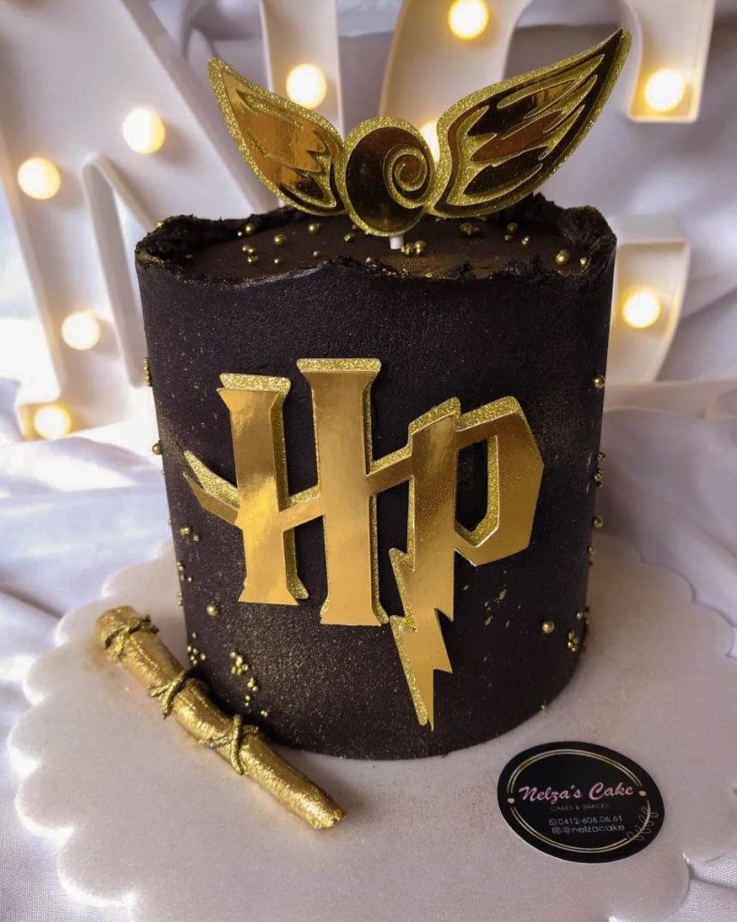 Simple Harry Potter Cake Design 2