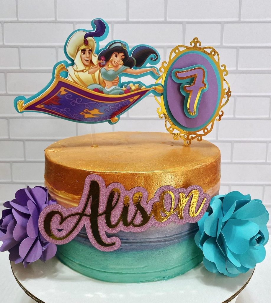 Aladdin Cake Topper Printable 2