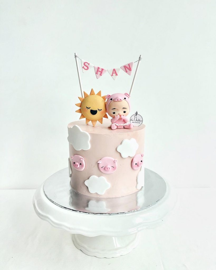 Cute Piglet Cake Design Ideas
