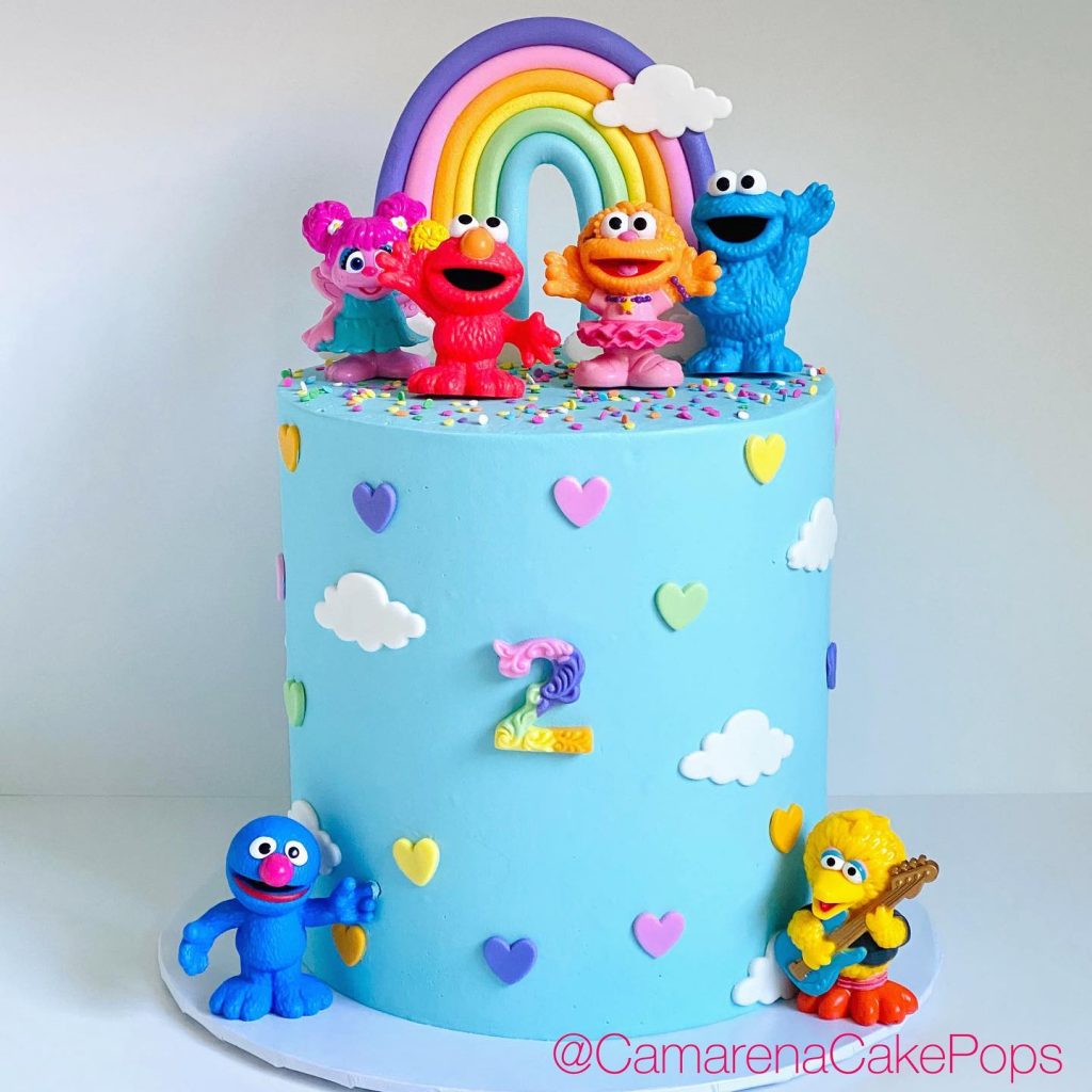 Design Elmo Birthday Cake 2