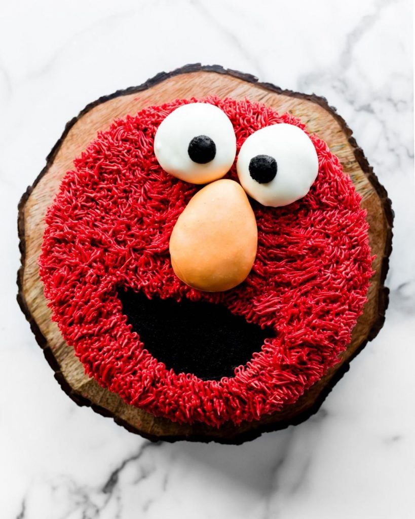 Easy Elmo Cake Designs