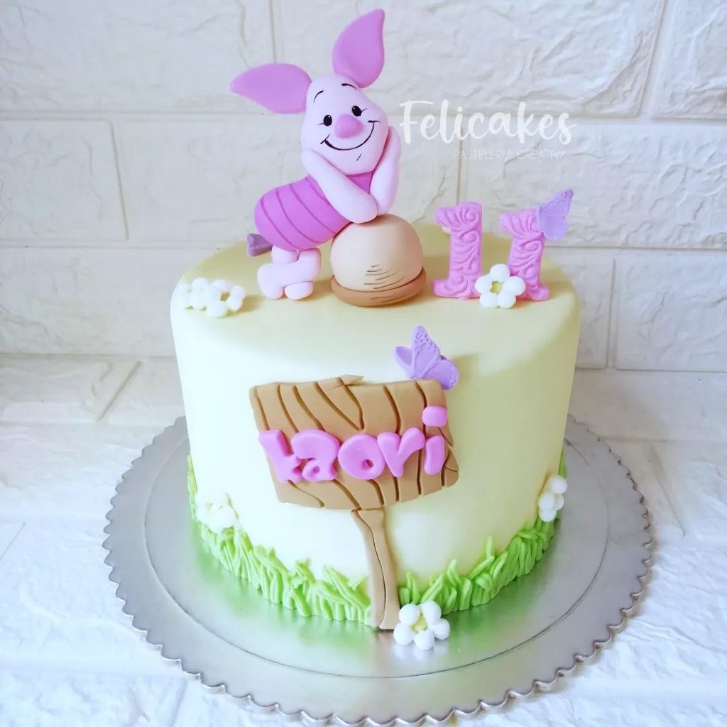 Easy Piglet Cake Design 2