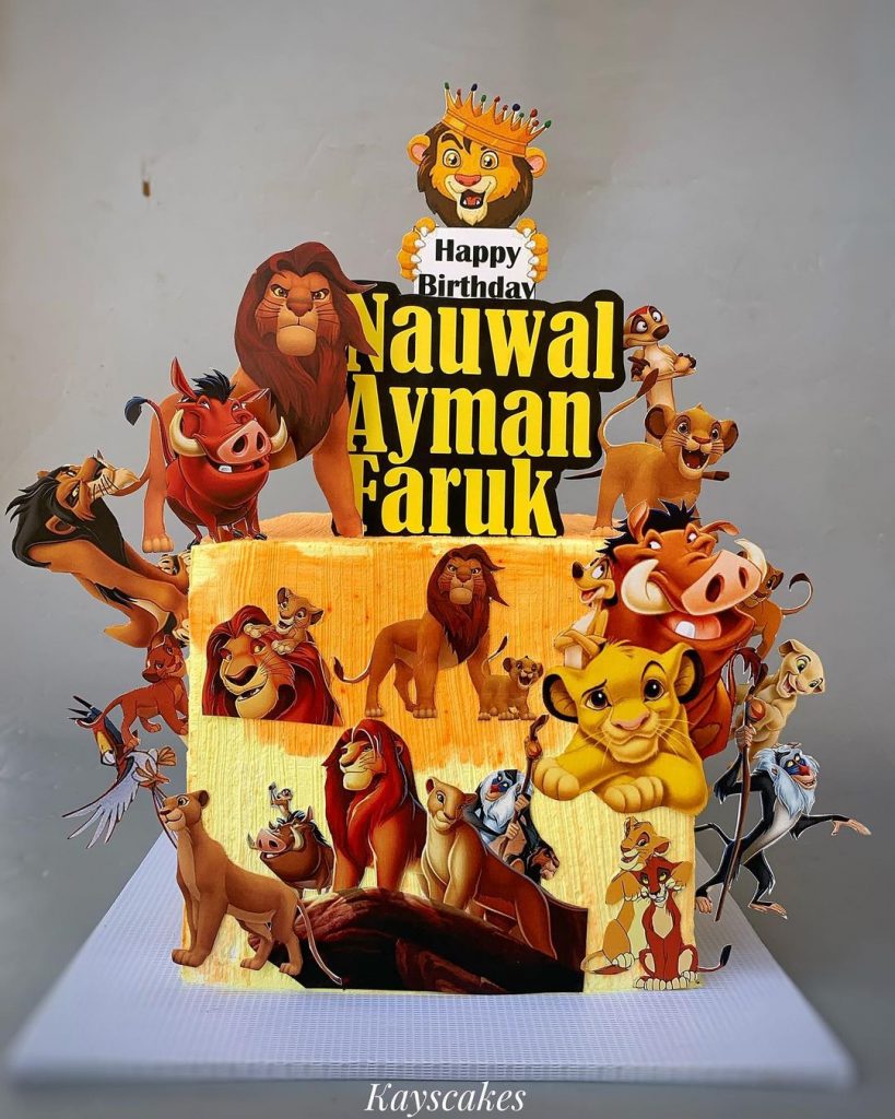 Lion King Cake Toppers 2