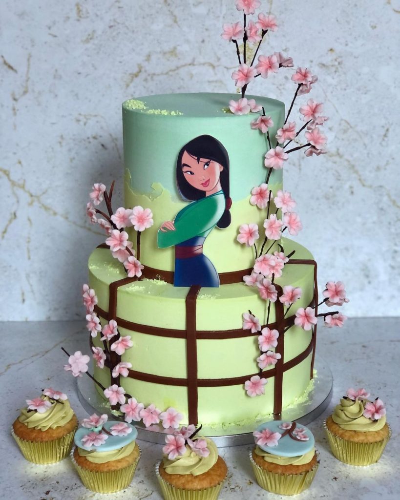 Mulan Cake Decoration Ideas