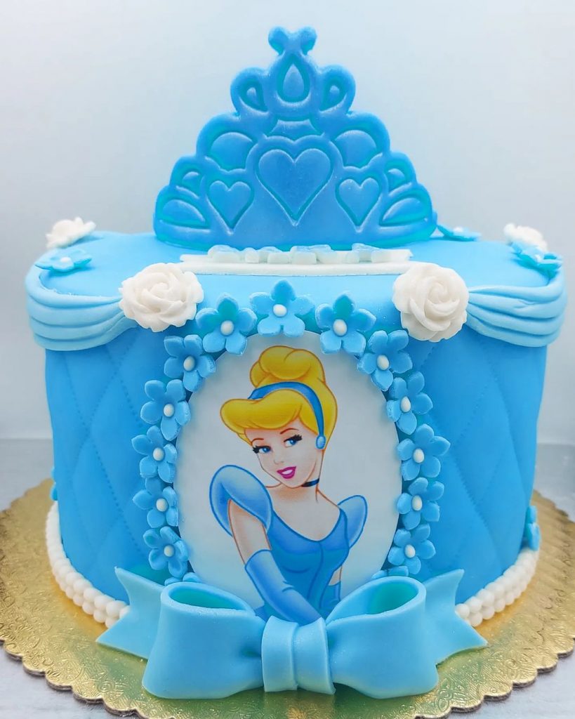 Princess Cinderella Cake Design 2