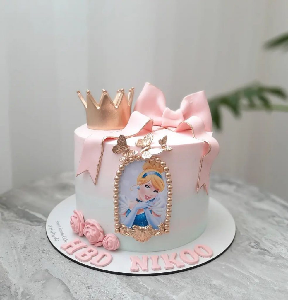 Princess Cinderella Cake Design