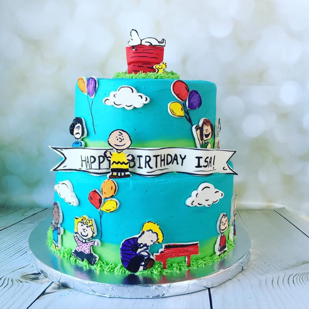 The Peanuts Movie Birthday Cake Designs 2