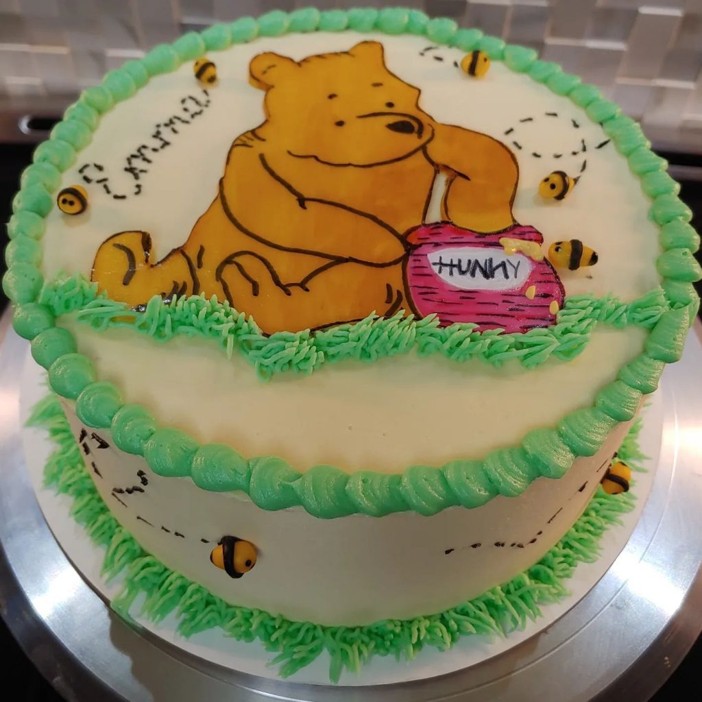 Winnie The Pooh Birthday Cake Designs 2