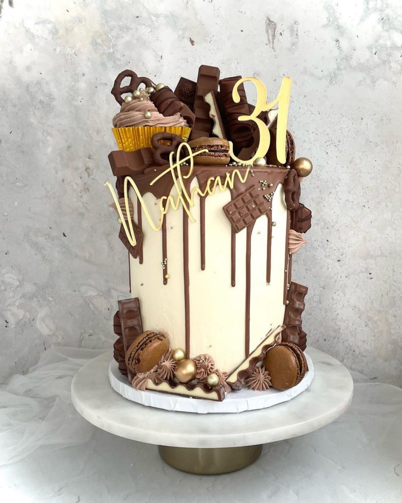 Chocolate Drip Cake Design 2