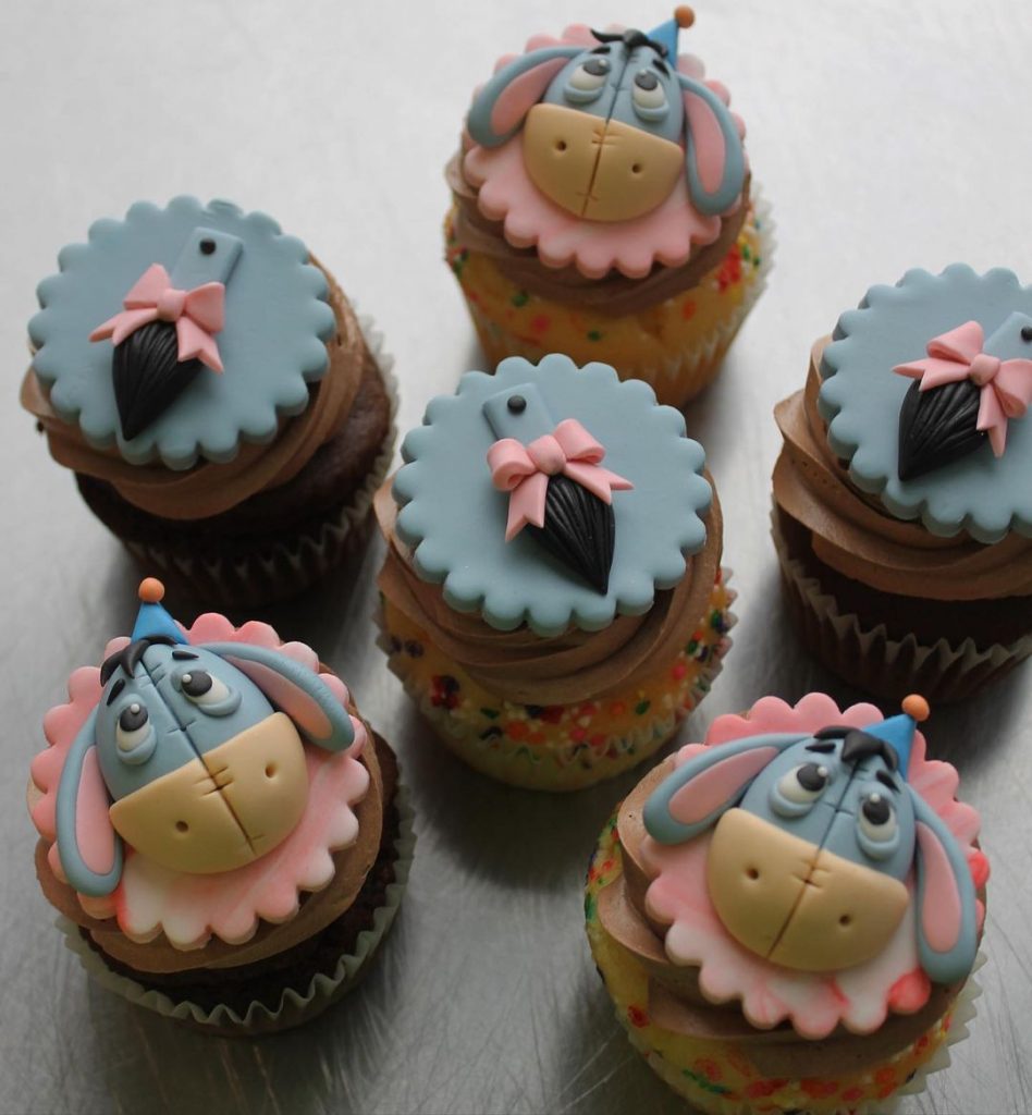 Eeyore Cupcakes