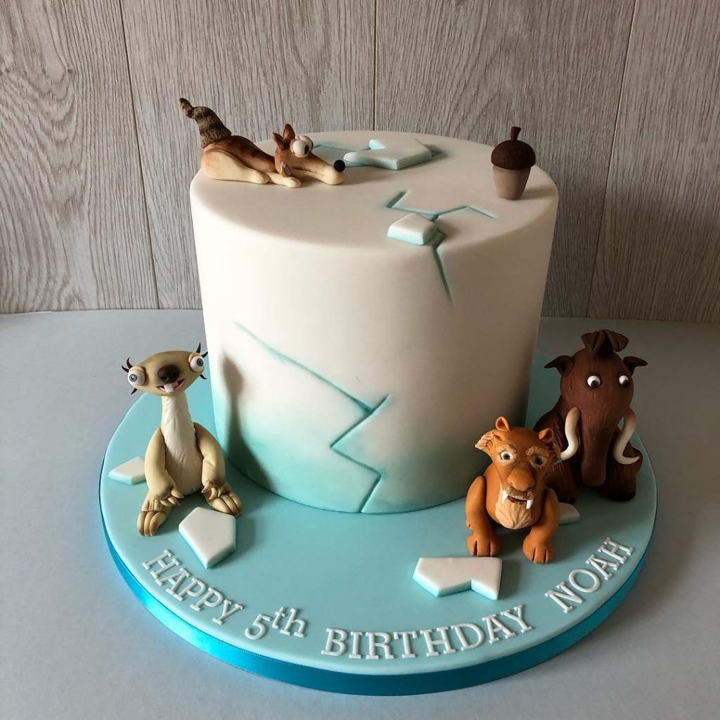 Ice Age Birthday Cake Designs