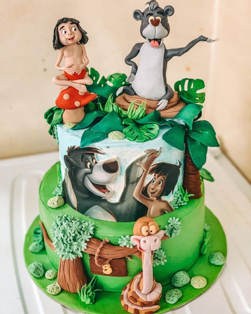 Jungle Theme Cake 2